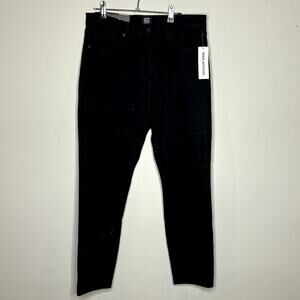 NWT‎ BDG Urban Outfitters Black Zip Fly Twig High Rise Skinny Jeans Size 34